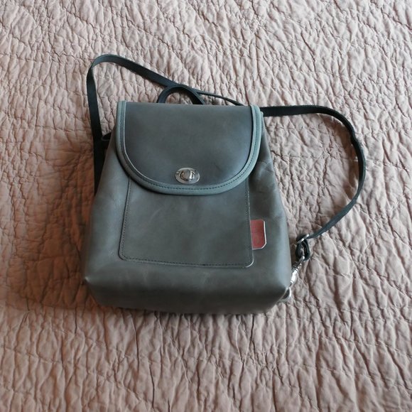 Leather Backpack/Cross-Body Bag - Picture 1 of 5